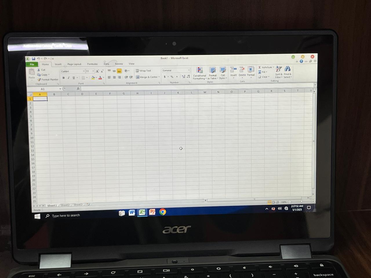 Acer Chromebook R751T-C11Q With Window & Office