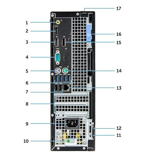 Dell Optiplex 7050 SFF Desktop Core i5 7500 3.40GHz Processor 8GB 128GB SSD